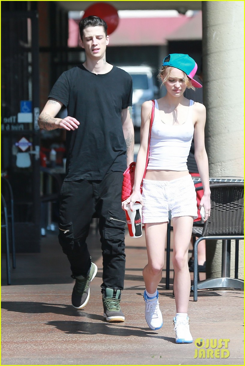 Lily-Rose Depp & Ash Stymest Grab Lunch Together
