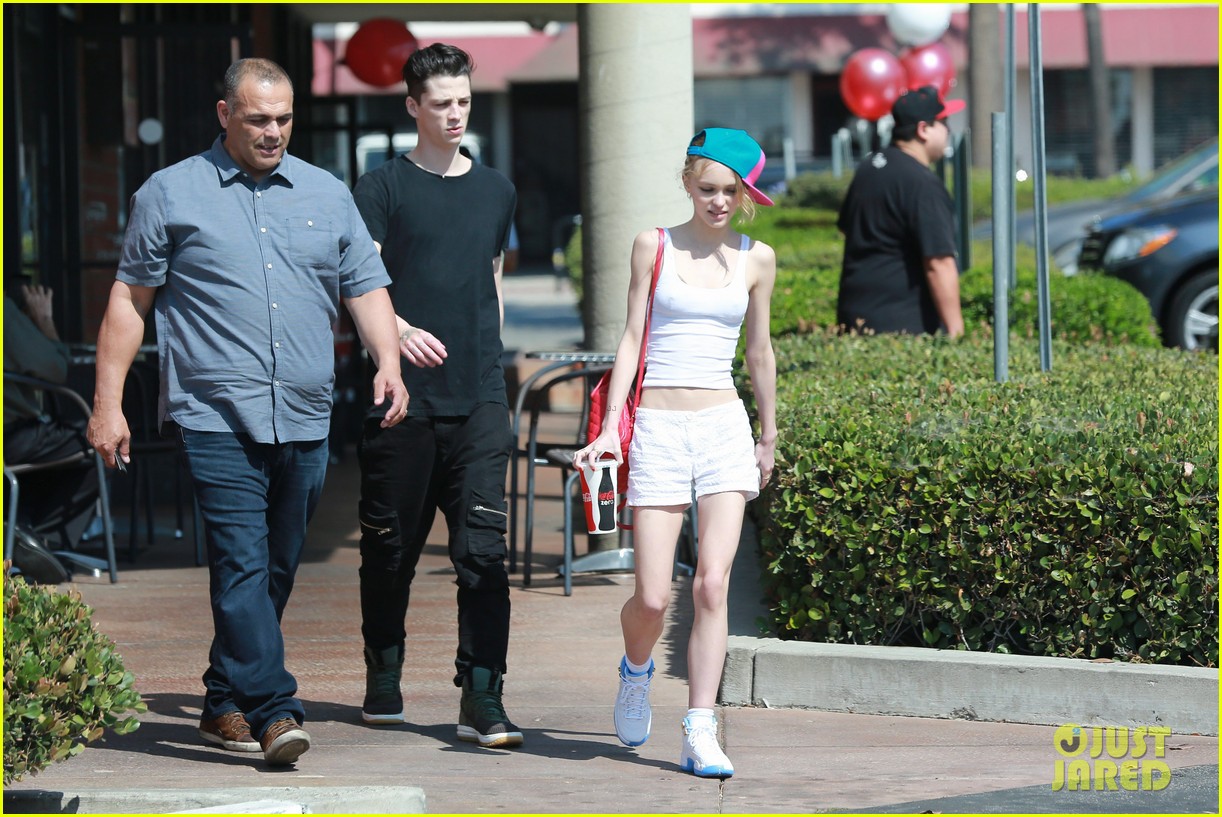 Lily-Rose Depp & Ash Stymest Grab Lunch Together