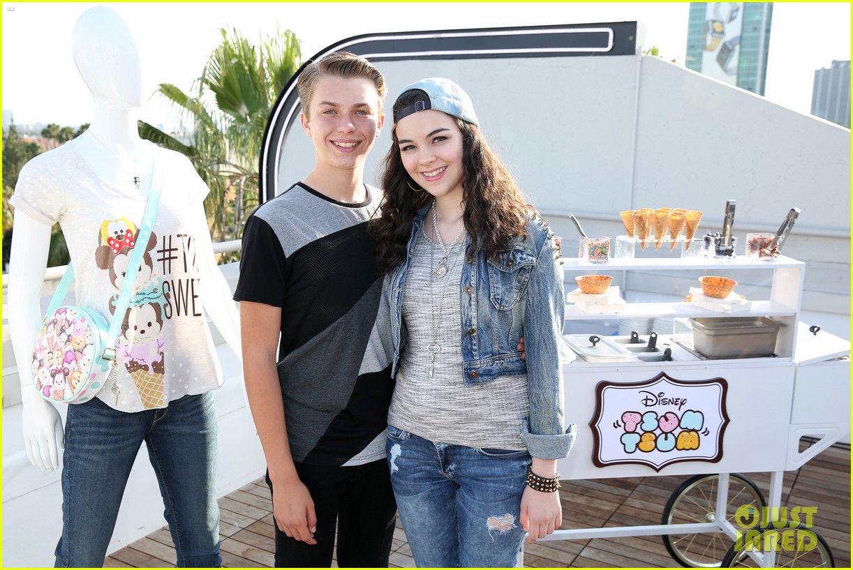 Katherine McNamara Hangs Out with Dylan Riley Snyder at JJJ's MXYZ Celebration!