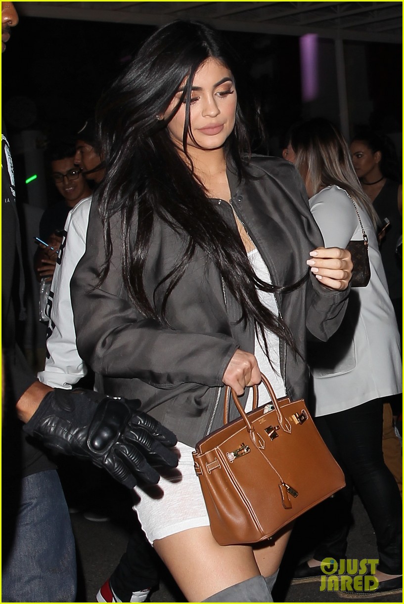 Kylie Jenner & Tyga Reunite During Kanye West Event 