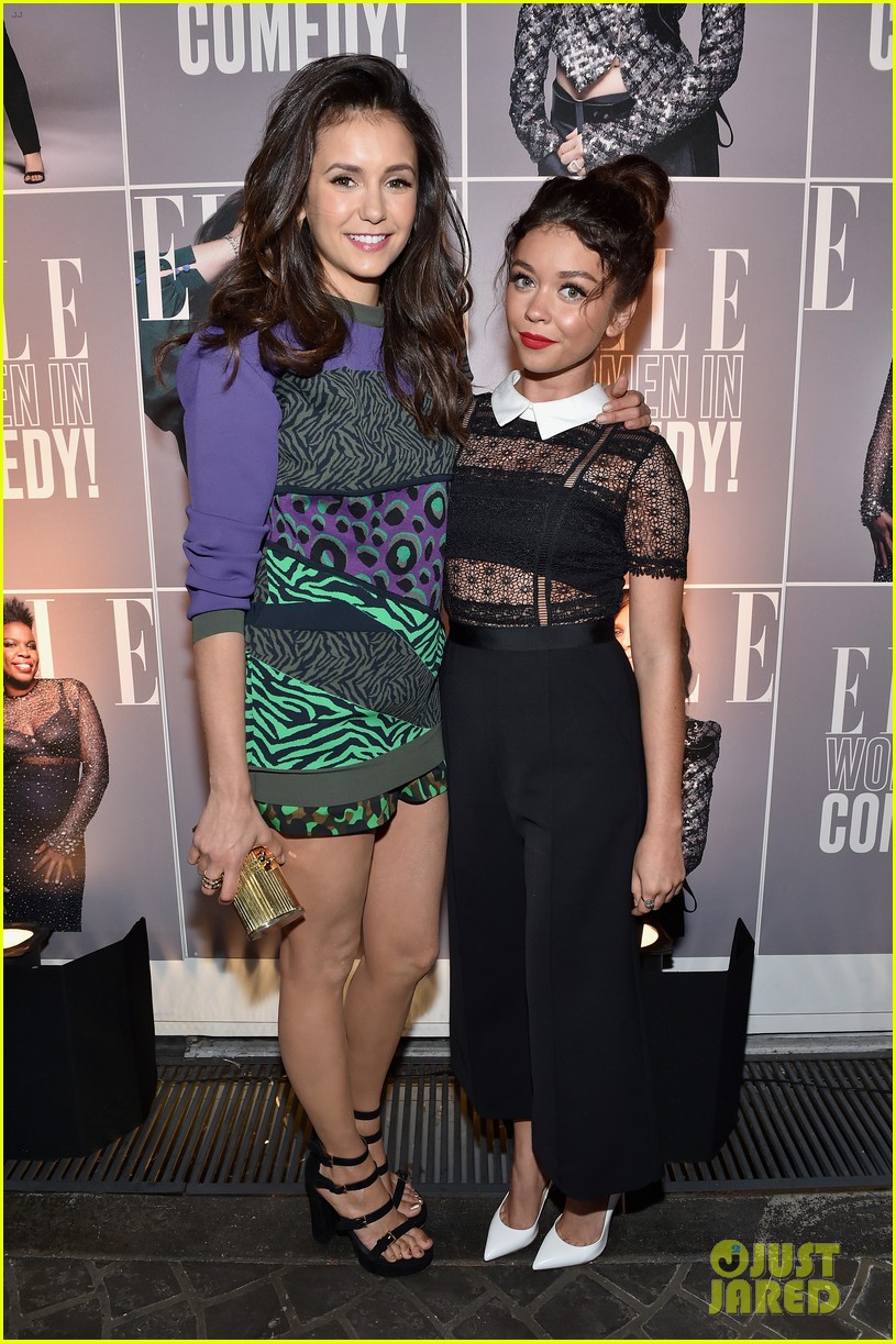 Lea Michele & Nina Dobrev Celebrate Women in Comedy
