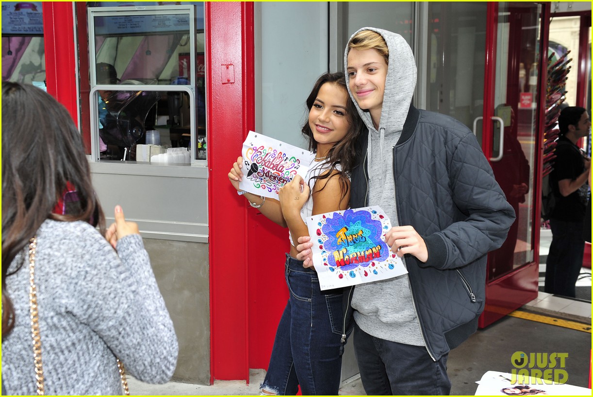 Isabela Moner & Jace Norman Make One Cute Couple at Sugar Factory!