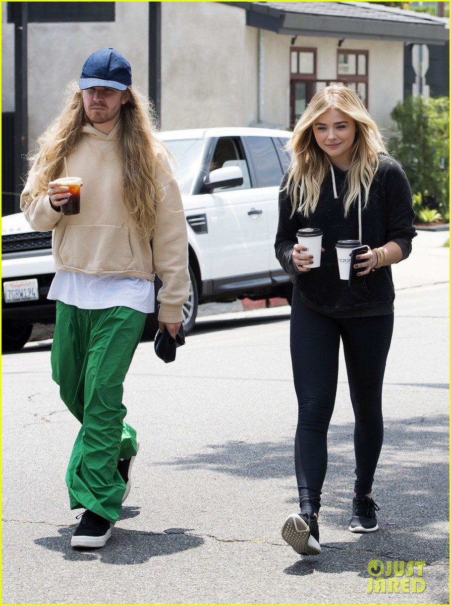 Chloe Moretz Drinks A Lot of Coffee to Start Her Week!