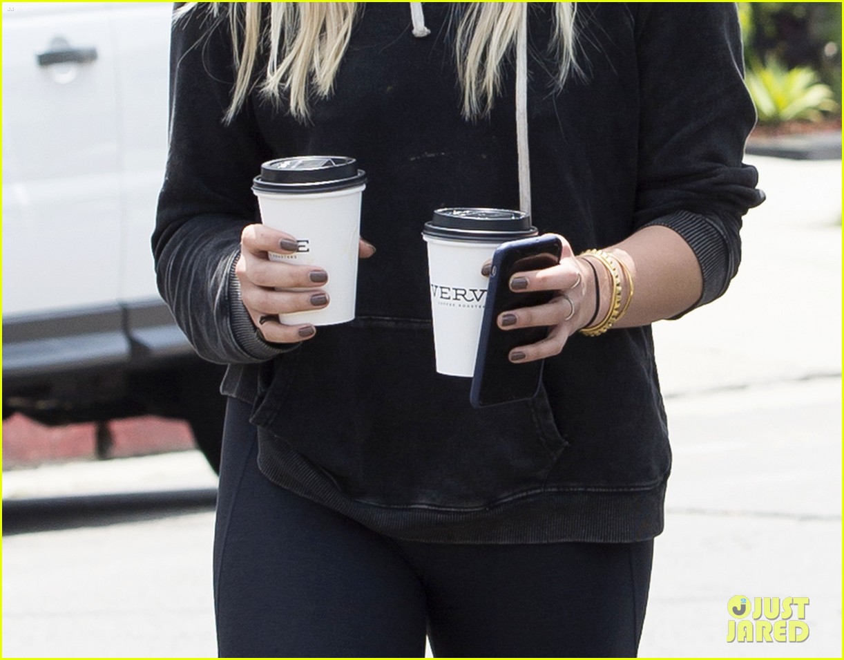 Chloe Moretz Drinks A Lot of Coffee to Start Her Week!