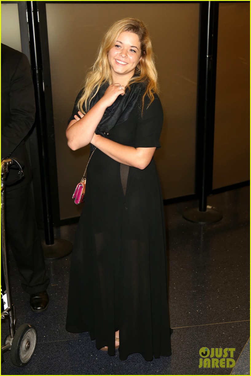 Sasha Pieterse Holds Hands With Fiance Hudson Sheaffer in the Bahamas