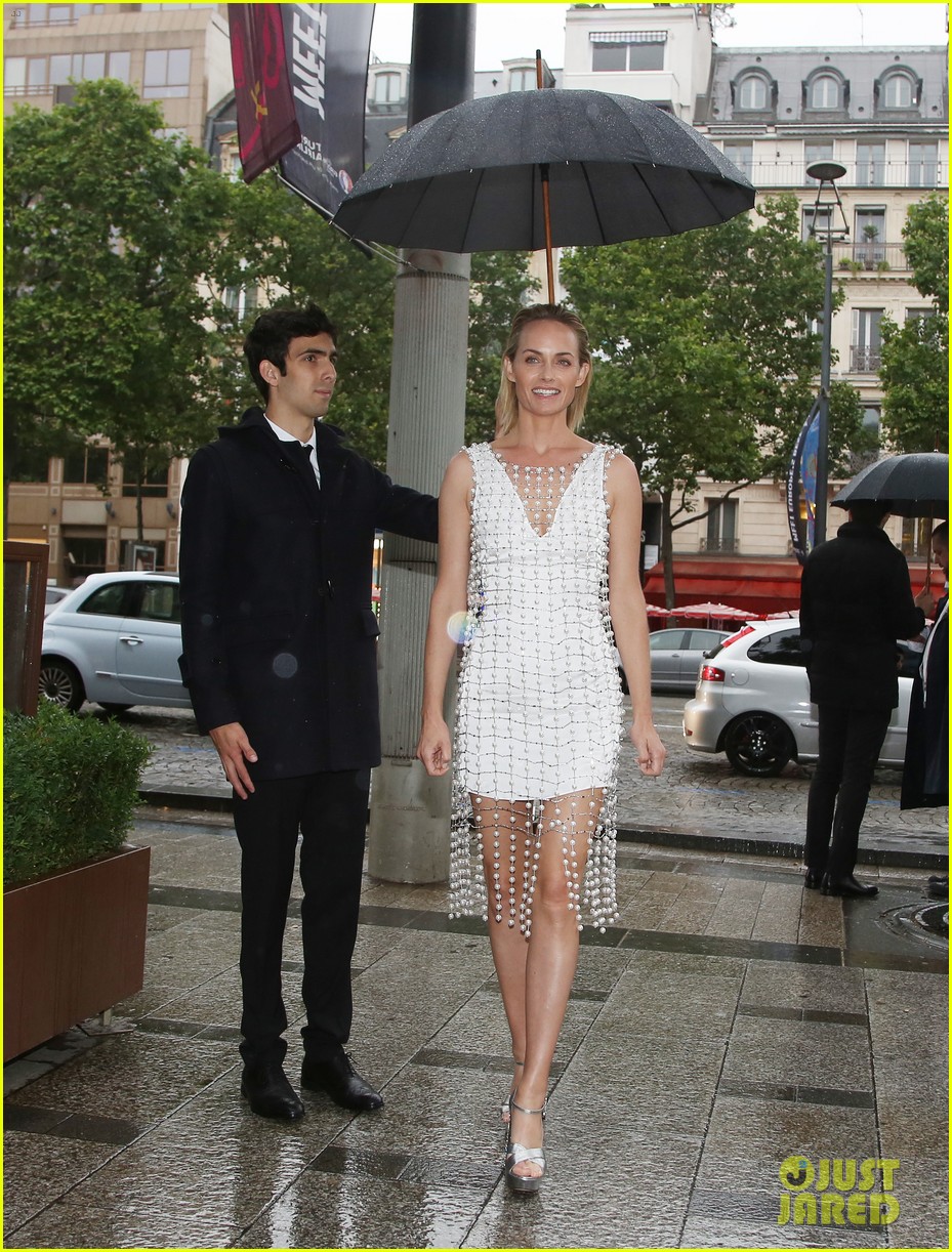 Dianna Agron Attends Miu Miu Presentation with Sophie Turner