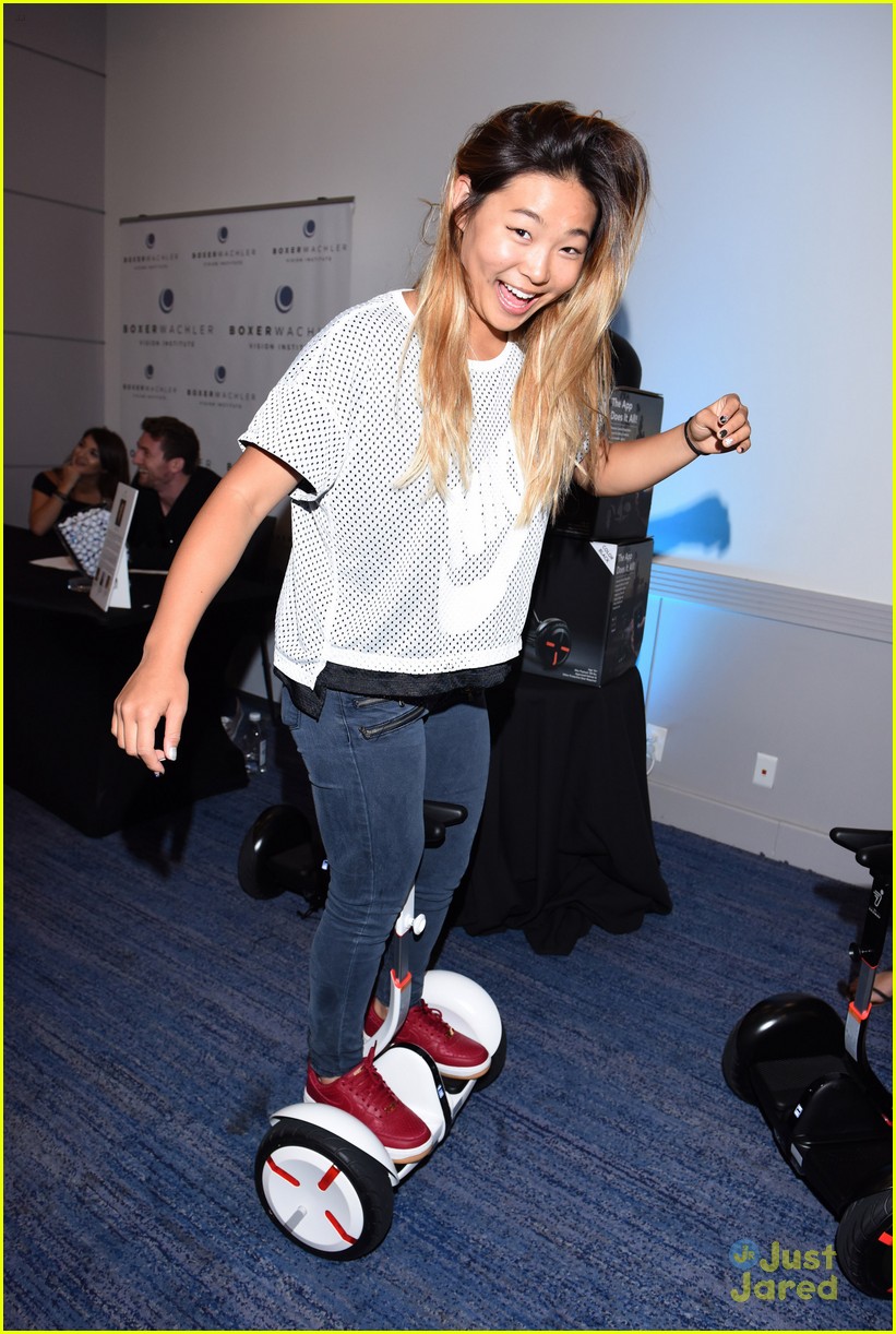 Snow Sport Atheles Chloe Kim & Gus Kenworthy Hit Gifting Suite Ahead of ESPYS 2016