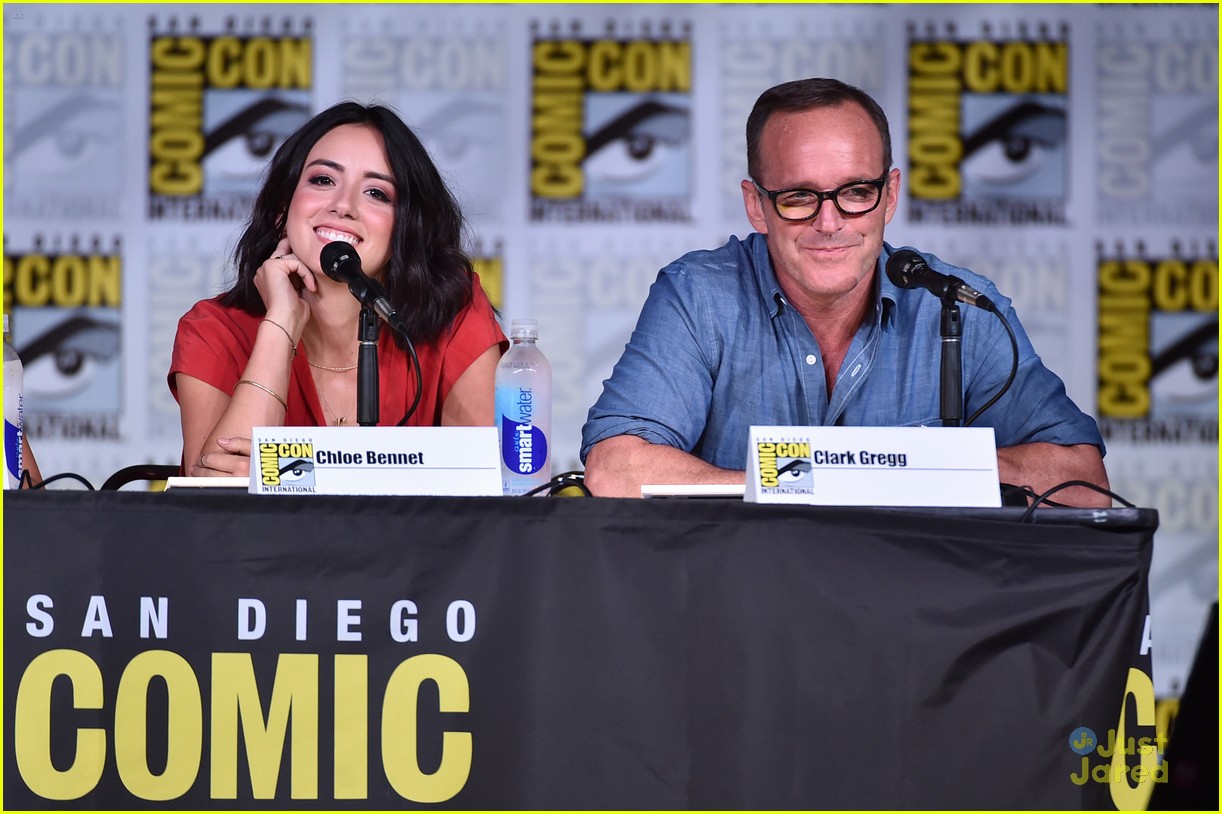 Chloe Bennet & Elizabeth Henstridge Announce 'SHIELD's Ghost Rider at Comic-Con 2016