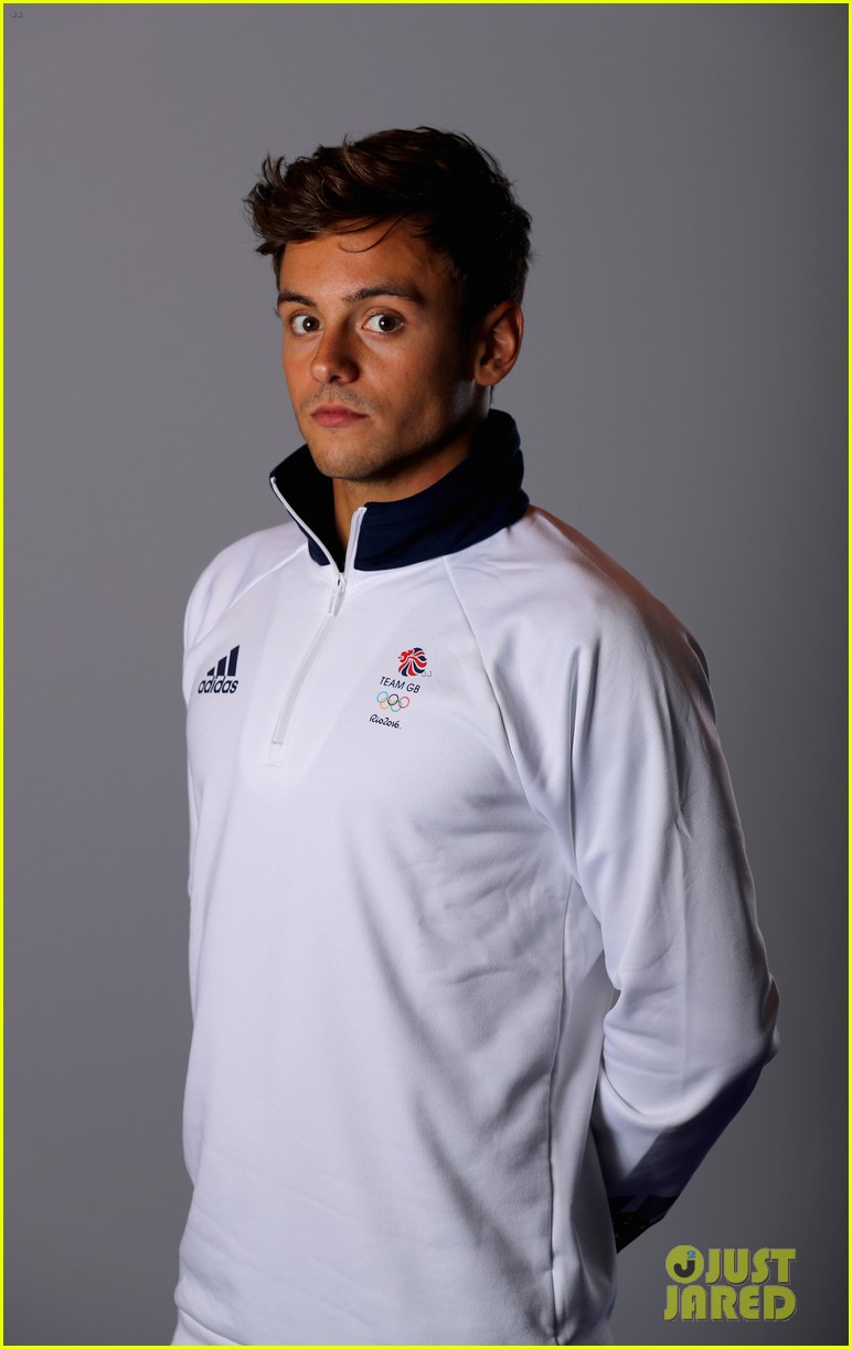 Tom Daley Poses in His Team GB Olympic Apparel!