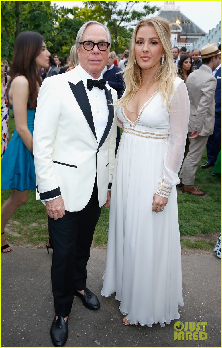 Ellie Goulding & Maisie Williams Get Glam At Tommy Hilfiger's Summer Party