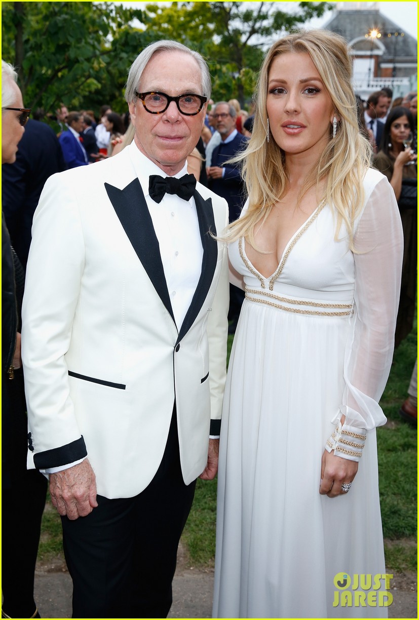 Ellie Goulding & Maisie Williams Get Glam At Tommy Hilfiger's Summer Party