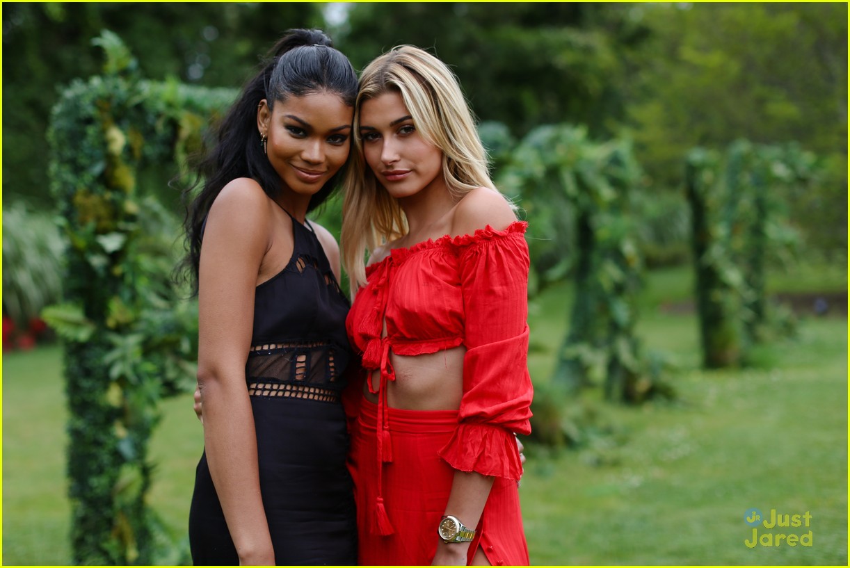 Hailey Baldwin Parties It Up in Hamptons at REVOLVE Summer Splash Party