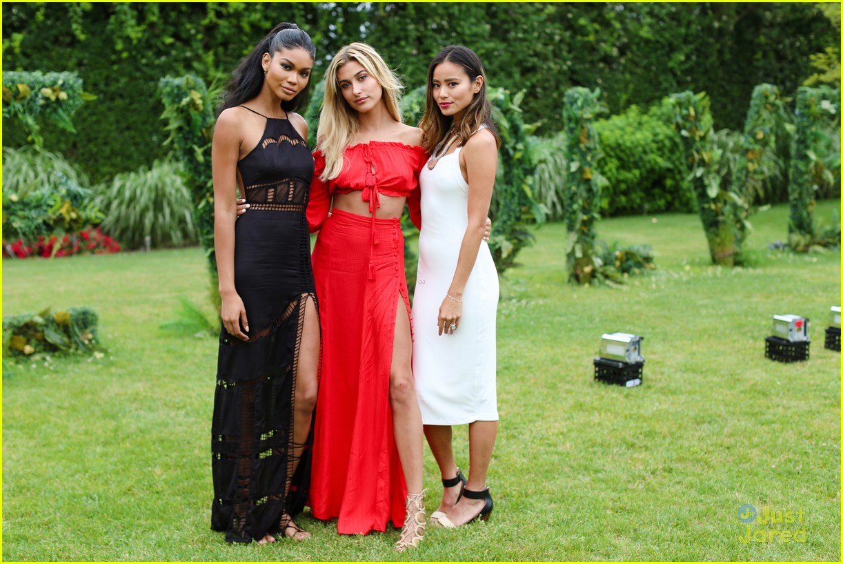 Hailey Baldwin Parties It Up in Hamptons at REVOLVE Summer Splash Party