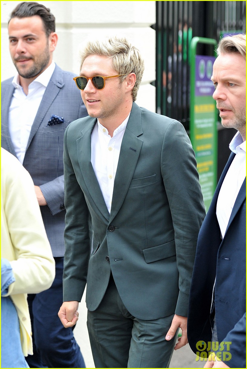 Niall Horan Goes Green at Wimbledon!