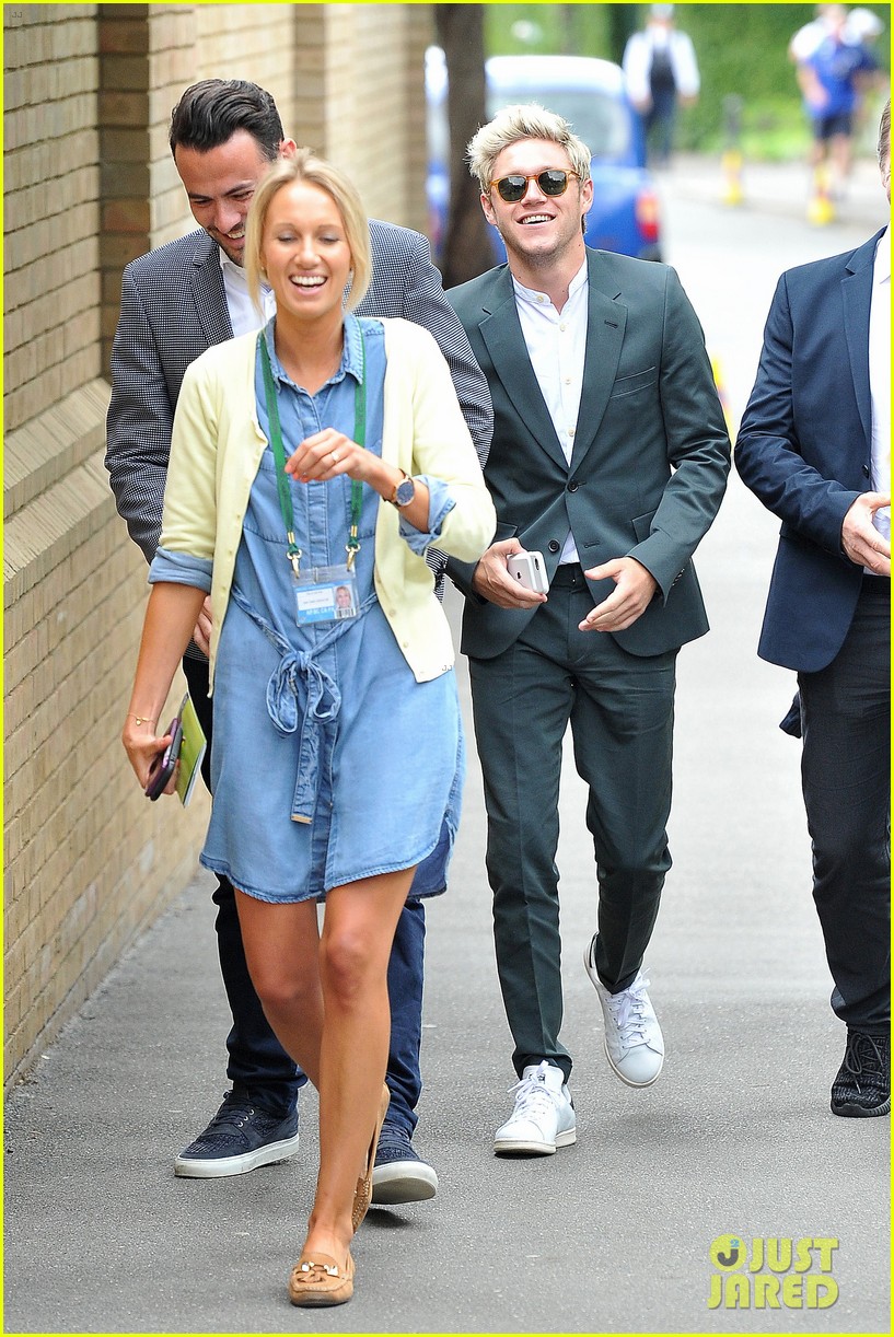 Niall Horan Goes Green at Wimbledon!