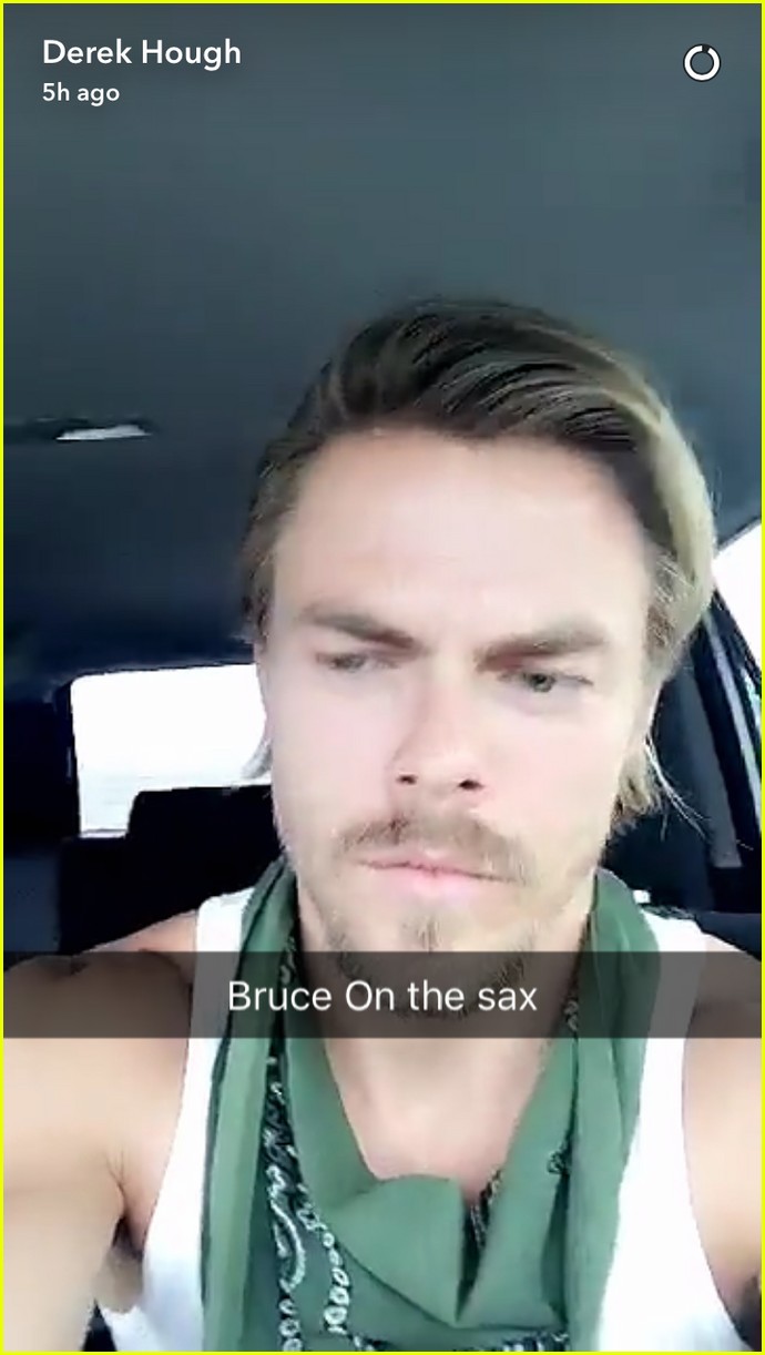 Derek Hough Visits Three National Parks in Three Days, Documents it on Snapchat!