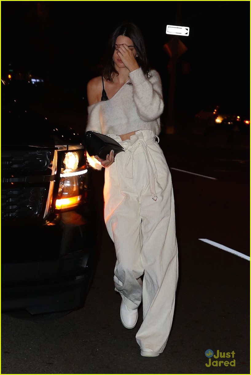Kendall Jenner Meets Up with Justine Skye for Dinner