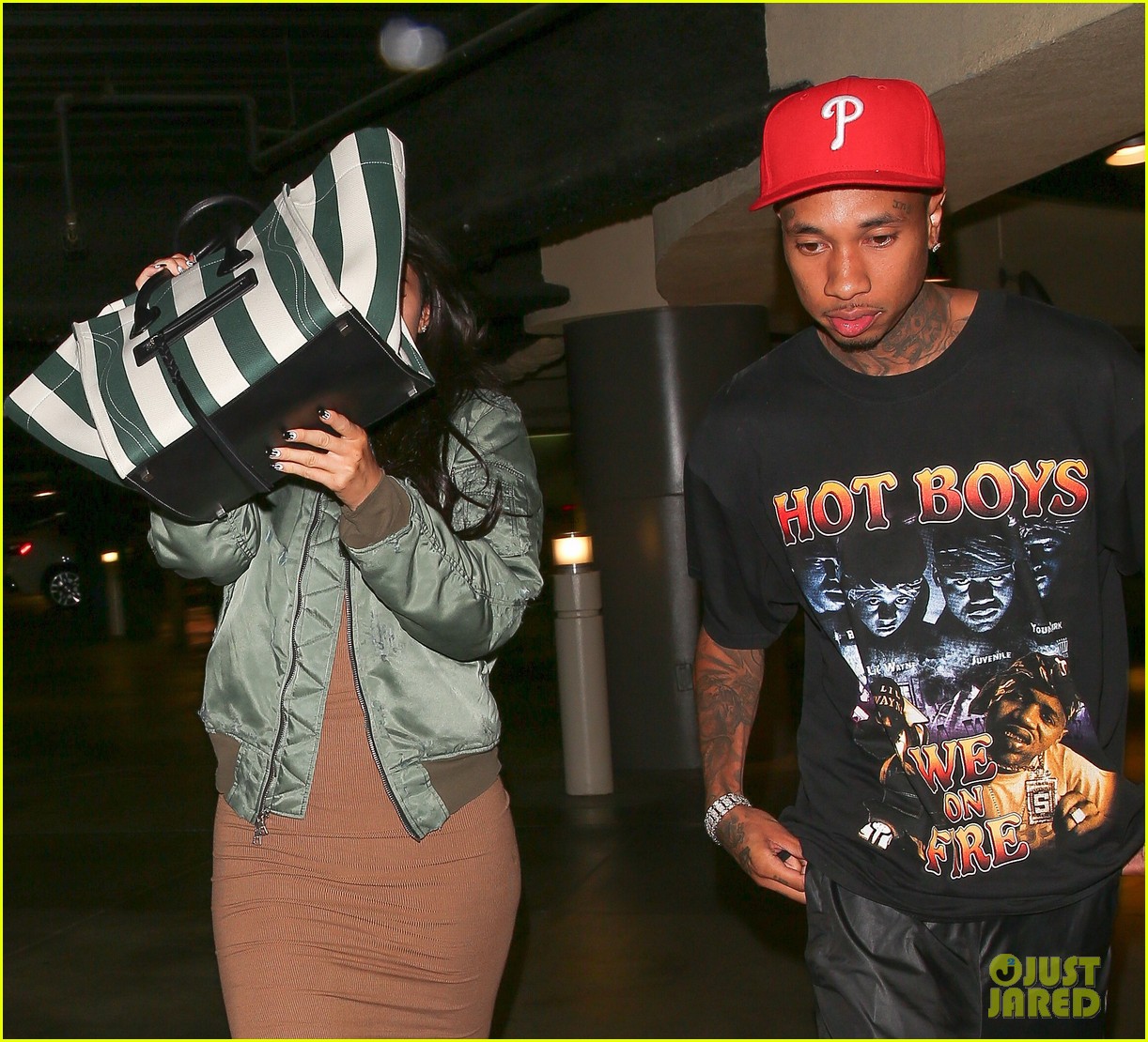 Kylie Jenner & Tyga Enjoy Mid-Week Movie Date!