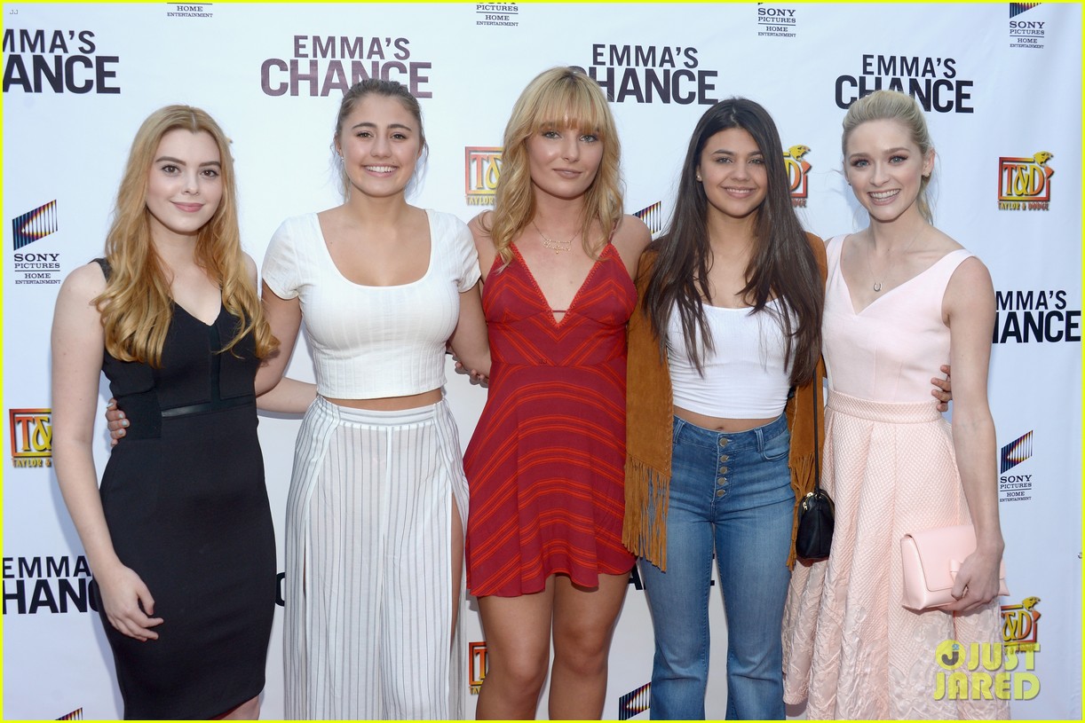 Lia Marie Johnson Bares Some Leg at 'Emma's Chance' Premiere