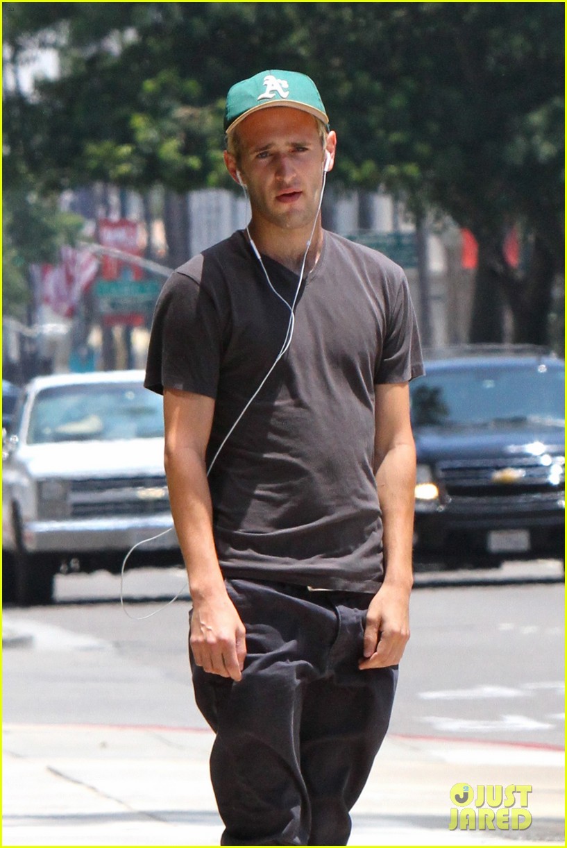 Hopper Penn Rides His Skateboard While Enjoying The Summer Weather