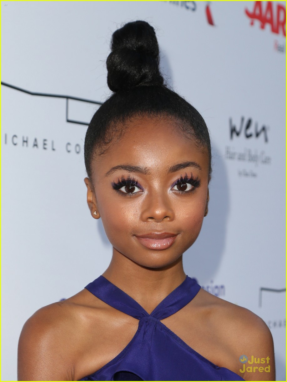 Skai Jackson Goes Off The Shoulder For DesignCare Gala 2016 with Monique Coleman
