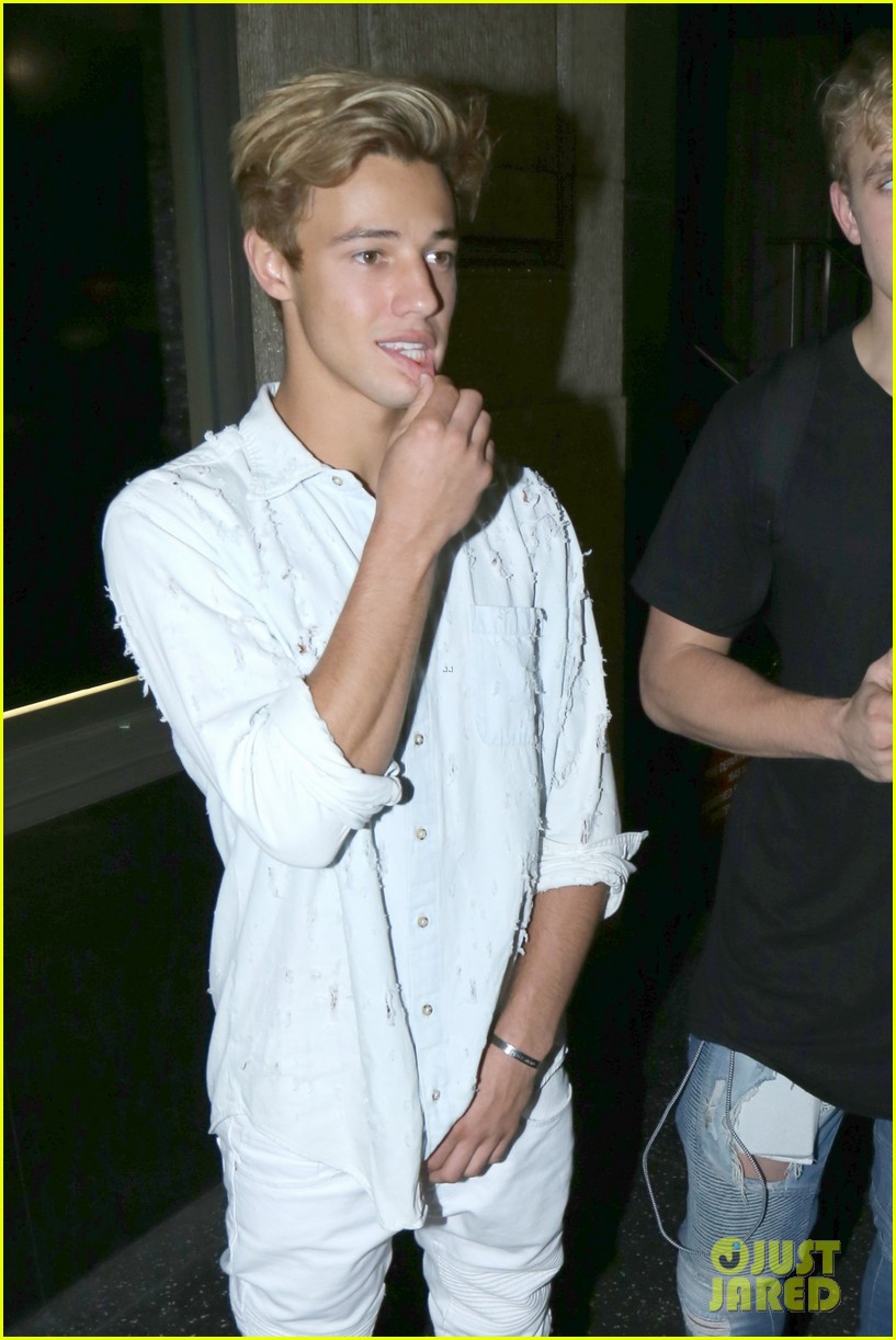 Cameron Dallas & Jake Paul Have Boys Night Out in Hollywood
