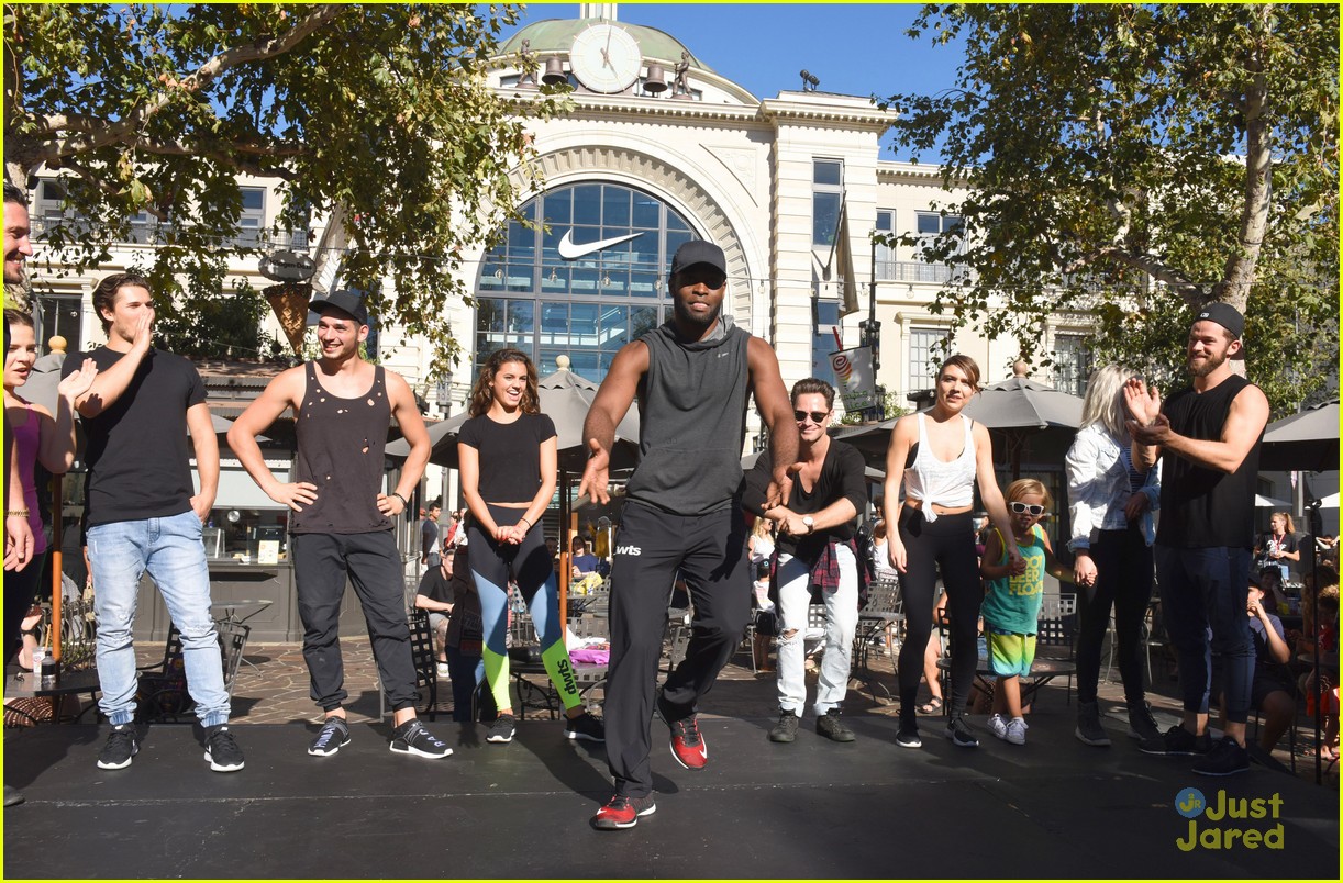 Sharna Burgess, Witney Carson & Val Chmerkovskiy Host DWTS Dance Lab at The Grove