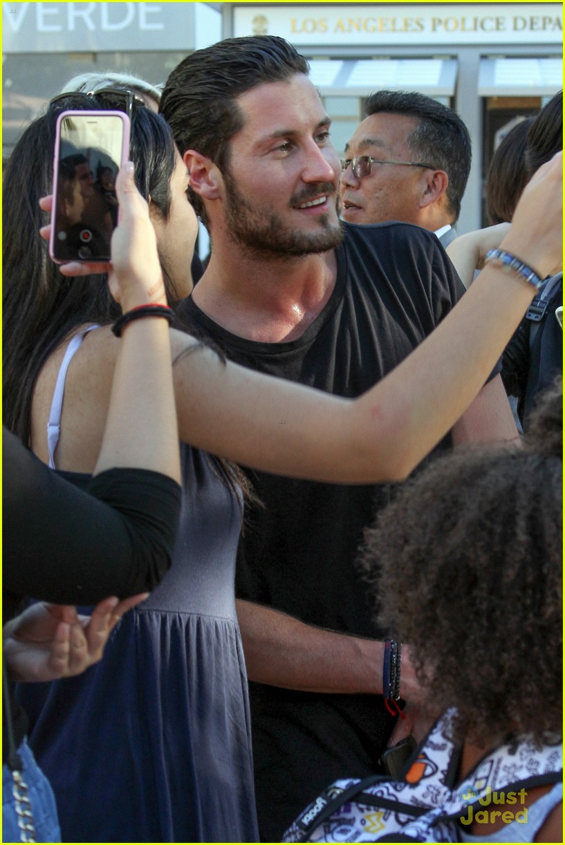 Sharna Burgess, Witney Carson & Val Chmerkovskiy Host DWTS Dance Lab at The Grove