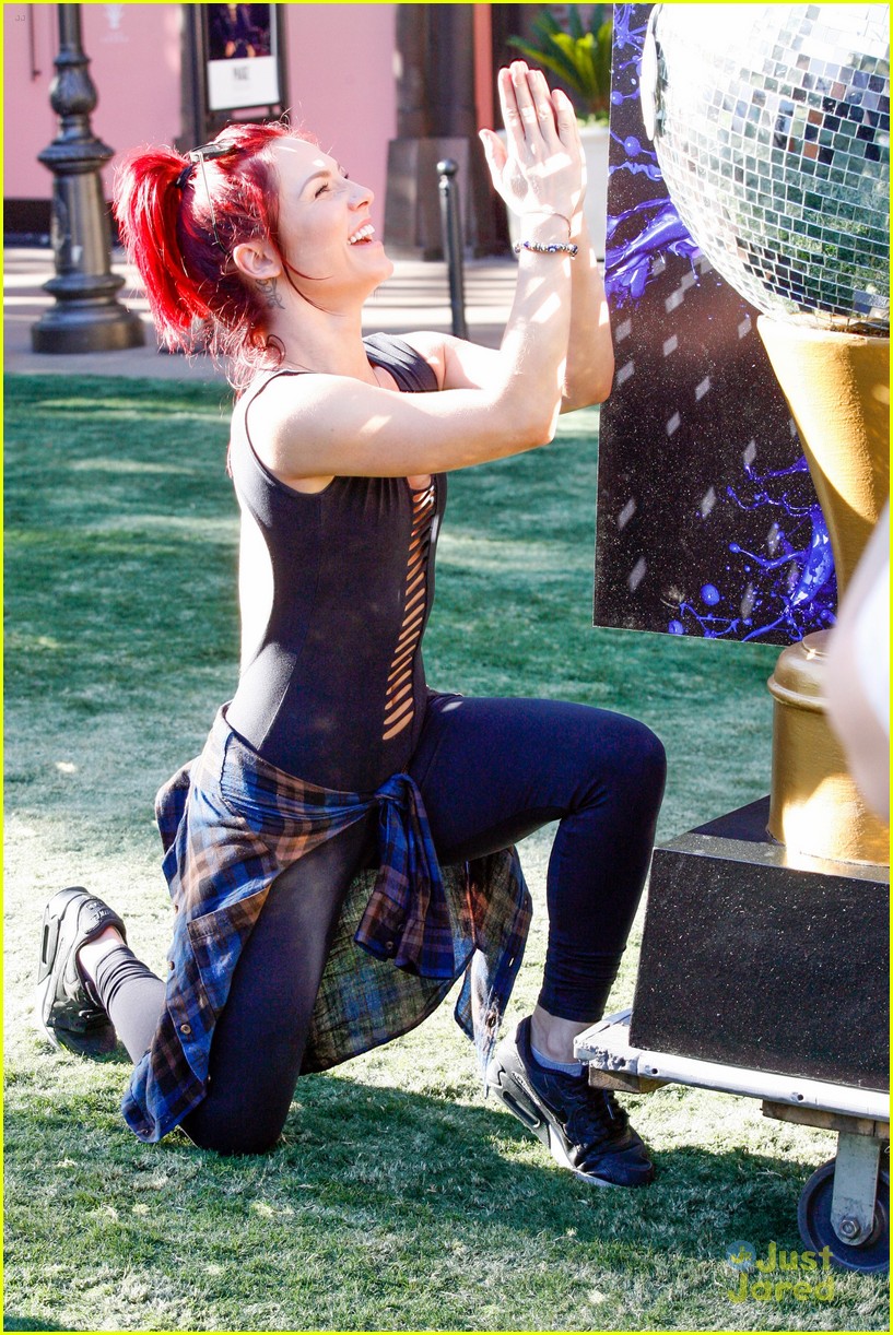 Sharna Burgess, Witney Carson & Val Chmerkovskiy Host DWTS Dance Lab at The Grove