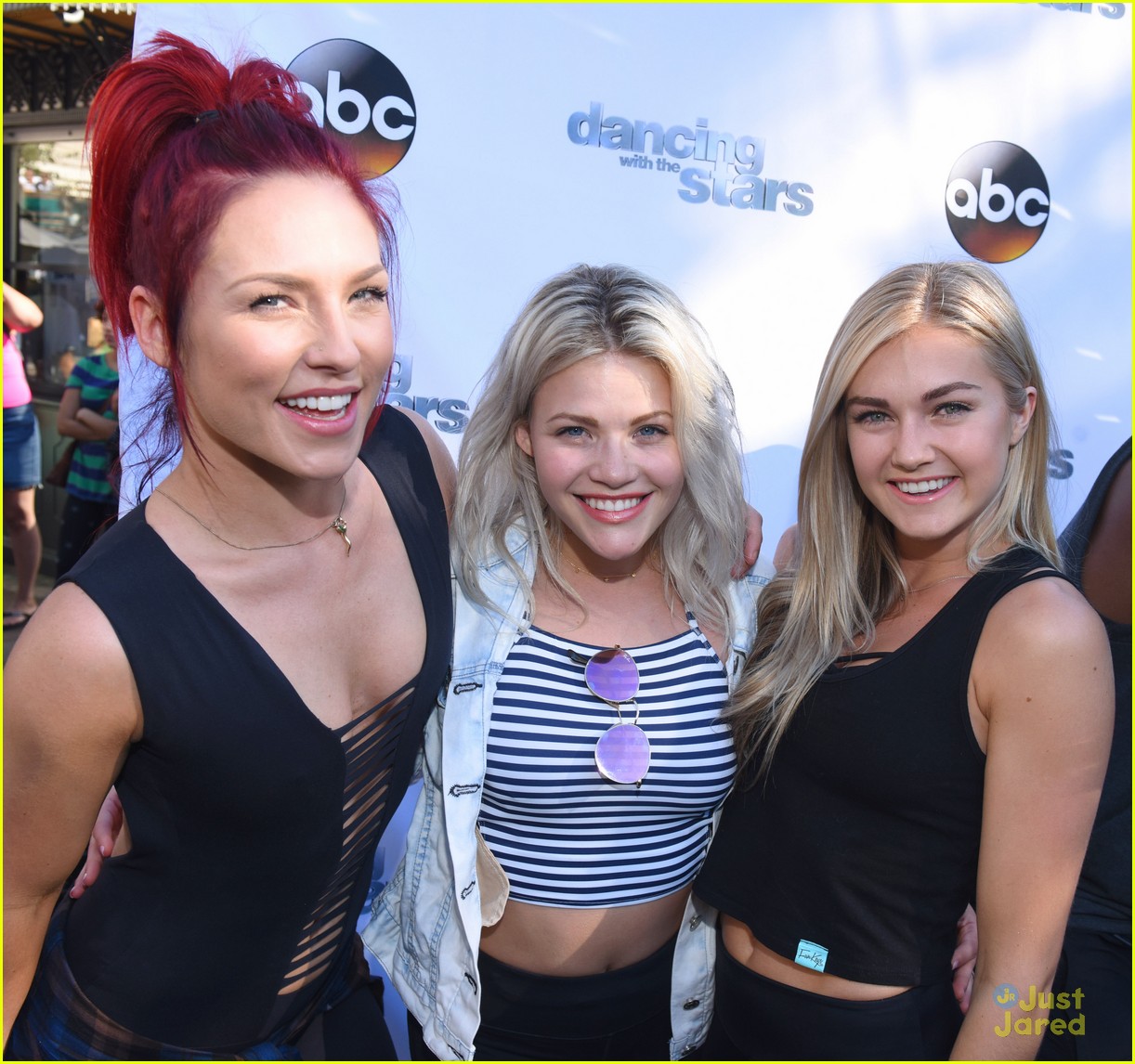 Sharna Burgess, Witney Carson & Val Chmerkovskiy Host DWTS Dance Lab at The Grove