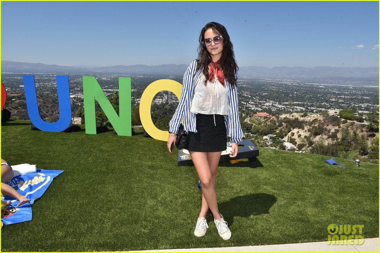 Rydel Lynch Hits the Pool with Courtney Eaton at Just Jared's Summer Bash!
