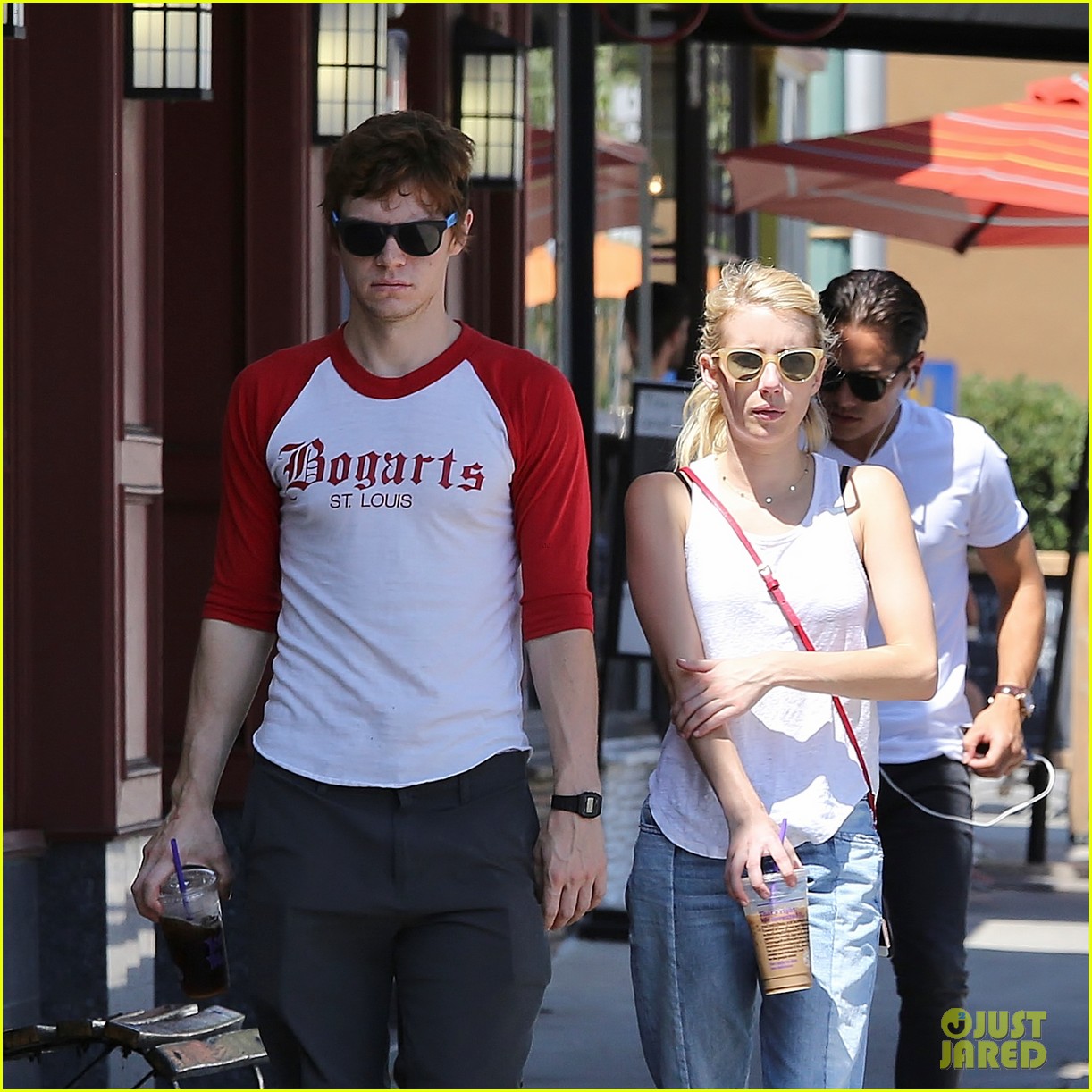 Emma Roberts & Evan Peters Spend the Afternoon Together!
