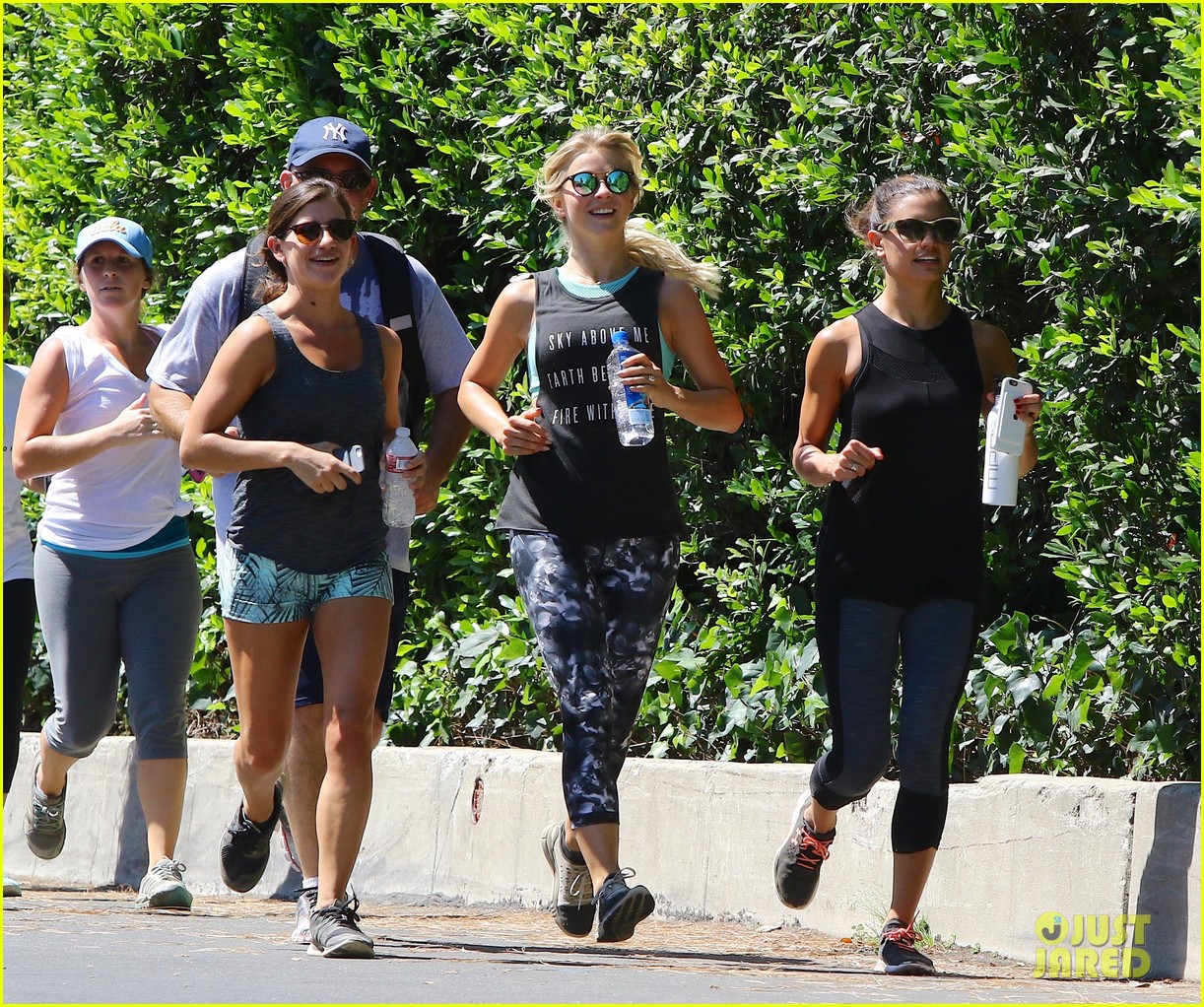 Julianne Hough Hikes Up Fryman Canyon With Bro Derek
