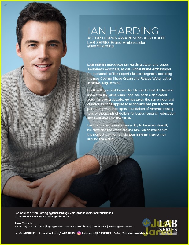 Ian Harding Announced as LAB Series Global Ambassador