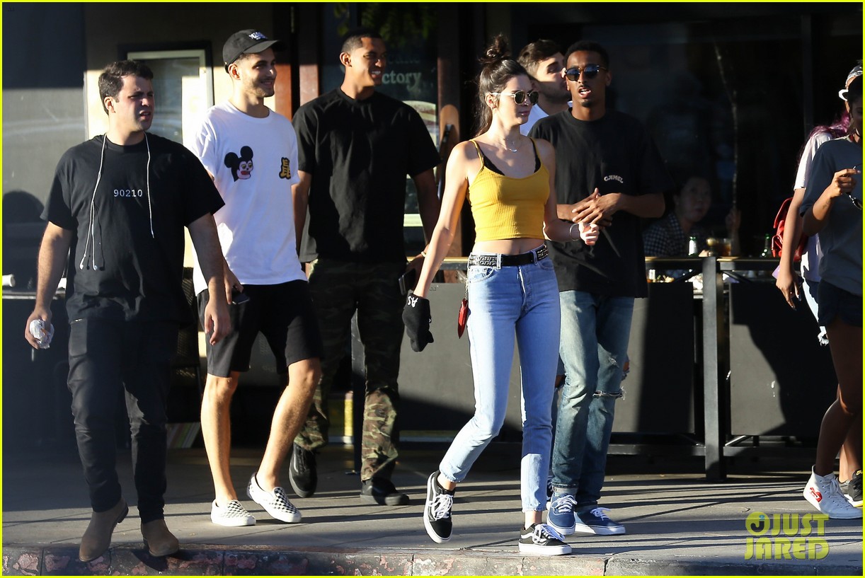 Kendall Jenner Holds A.S.A.P Rocky Beanie After Dating Rumors Surface