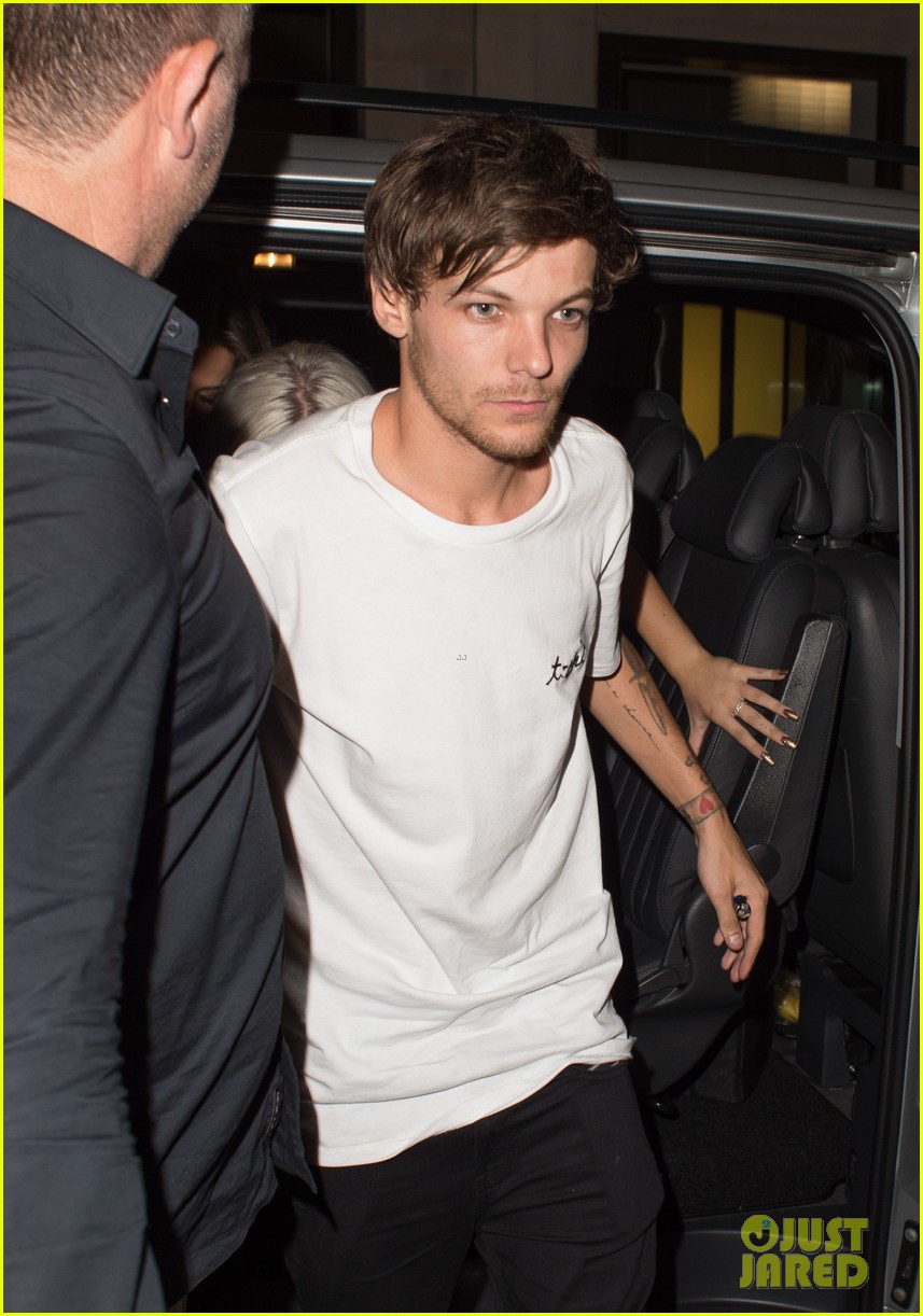 Louis Tomlinson Holds Hands With Danielle Campbell for London Night Out