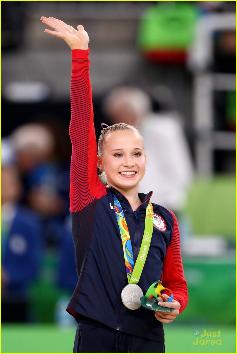 Team USA's Madison Kocian Wins Silver Medal on Uneven Bars in Rio!