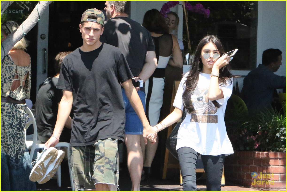 Madison Beer Shops With Jack Gilinsky Before Lunch With Family in LA