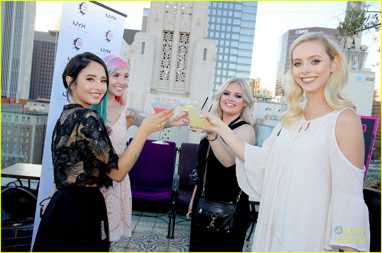Brianna Fox, Pompberry, Laura Sanchez & More Party Together Ahead of NYX Face Awards This Weekend