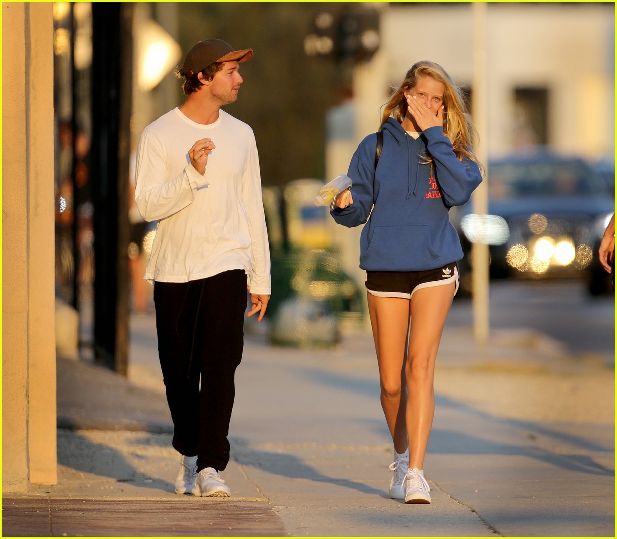 Patrick Schwarzenegger & Abby Champion Couple Up at a Concert