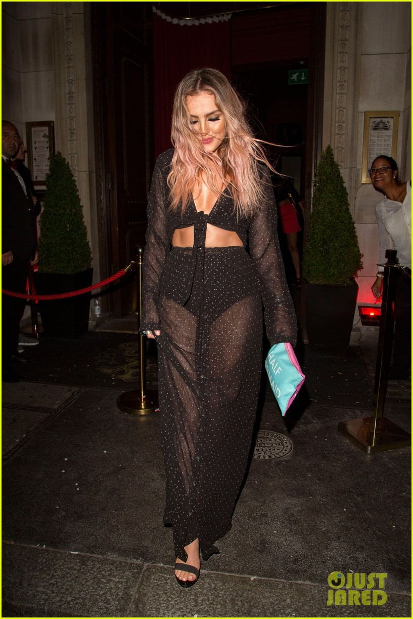 Perrie Edwards Parties It Up in London With Jade Thirlwall!