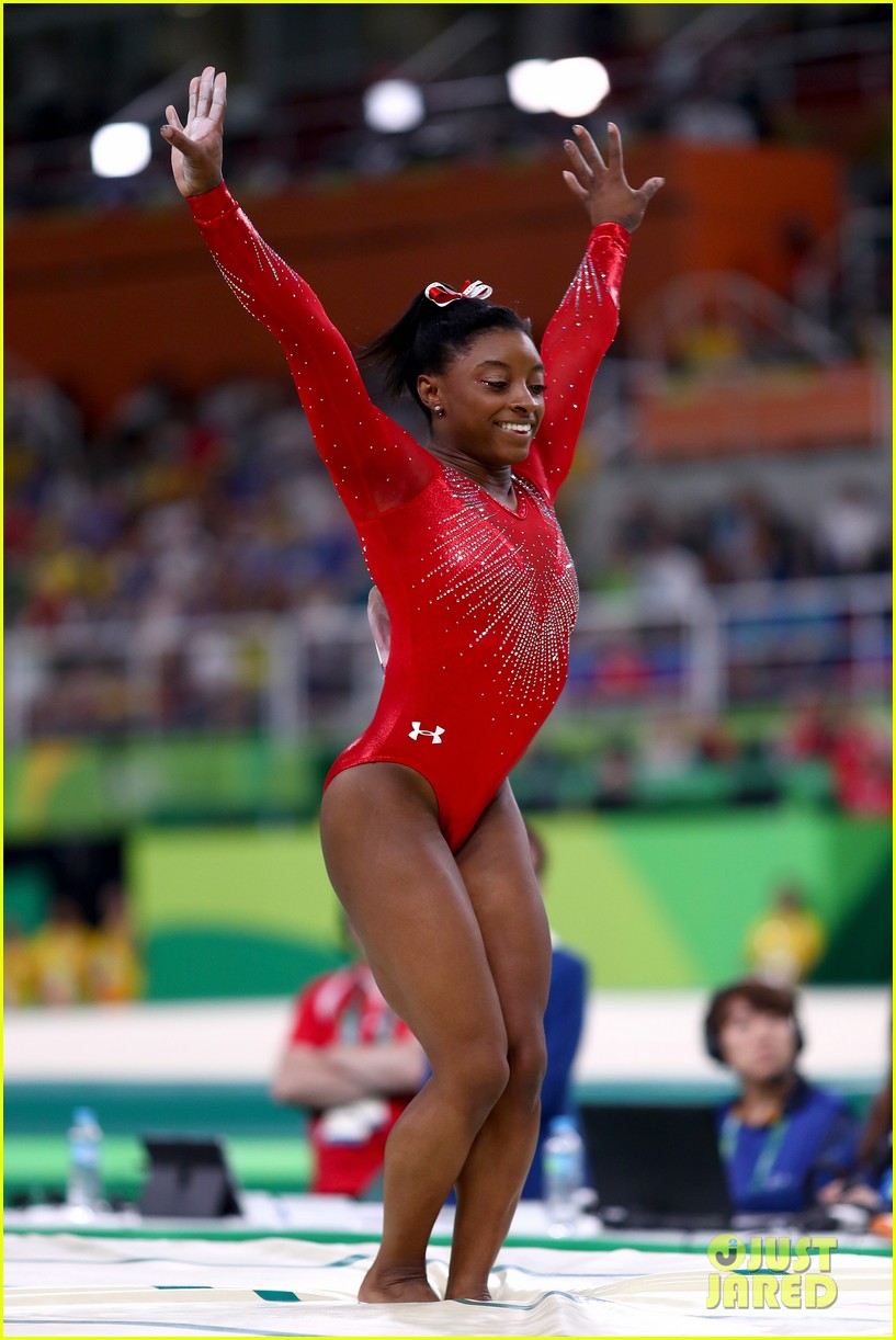 Simone Biles Wins Gold Medal In Vault at Rio Olympics!