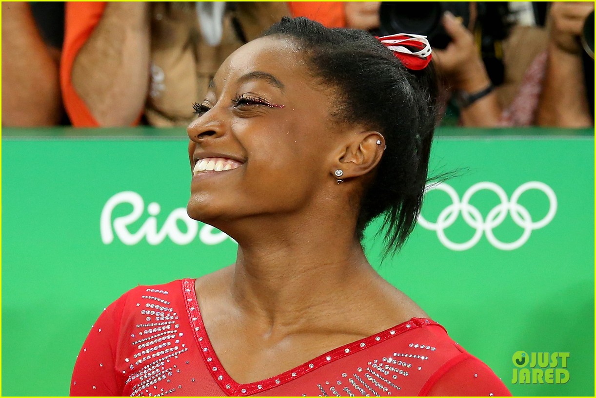 Simone Biles Wins Gold Medal In Vault at Rio Olympics!
