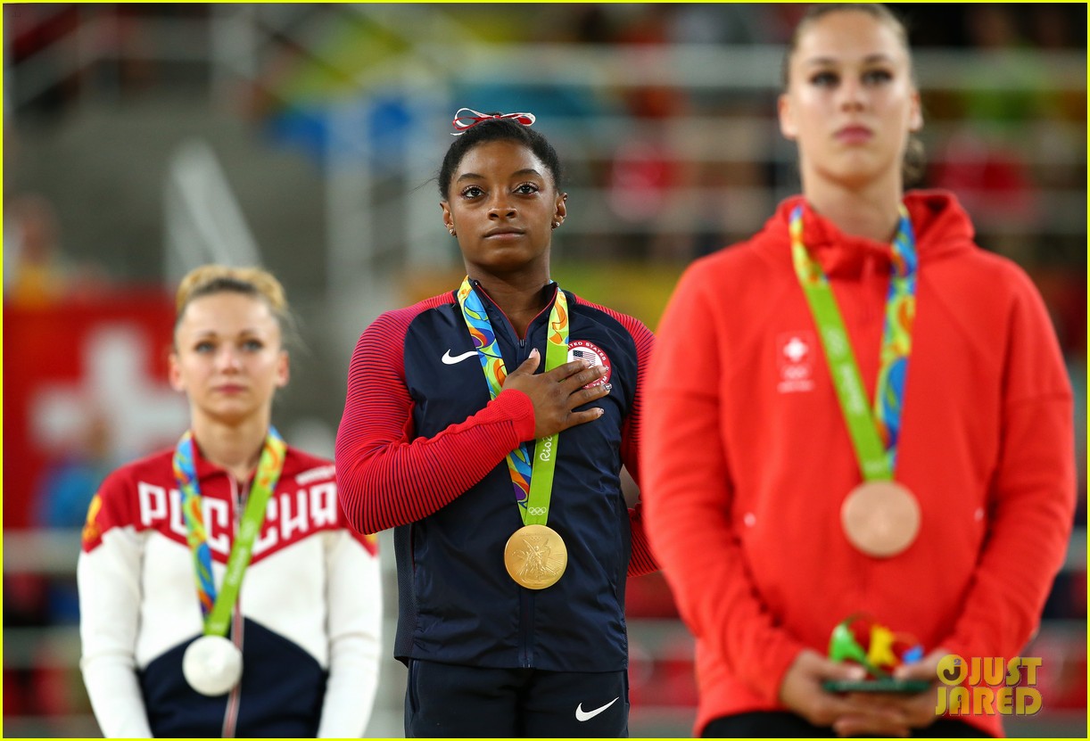Simone Biles Wins Gold Medal In Vault at Rio Olympics!