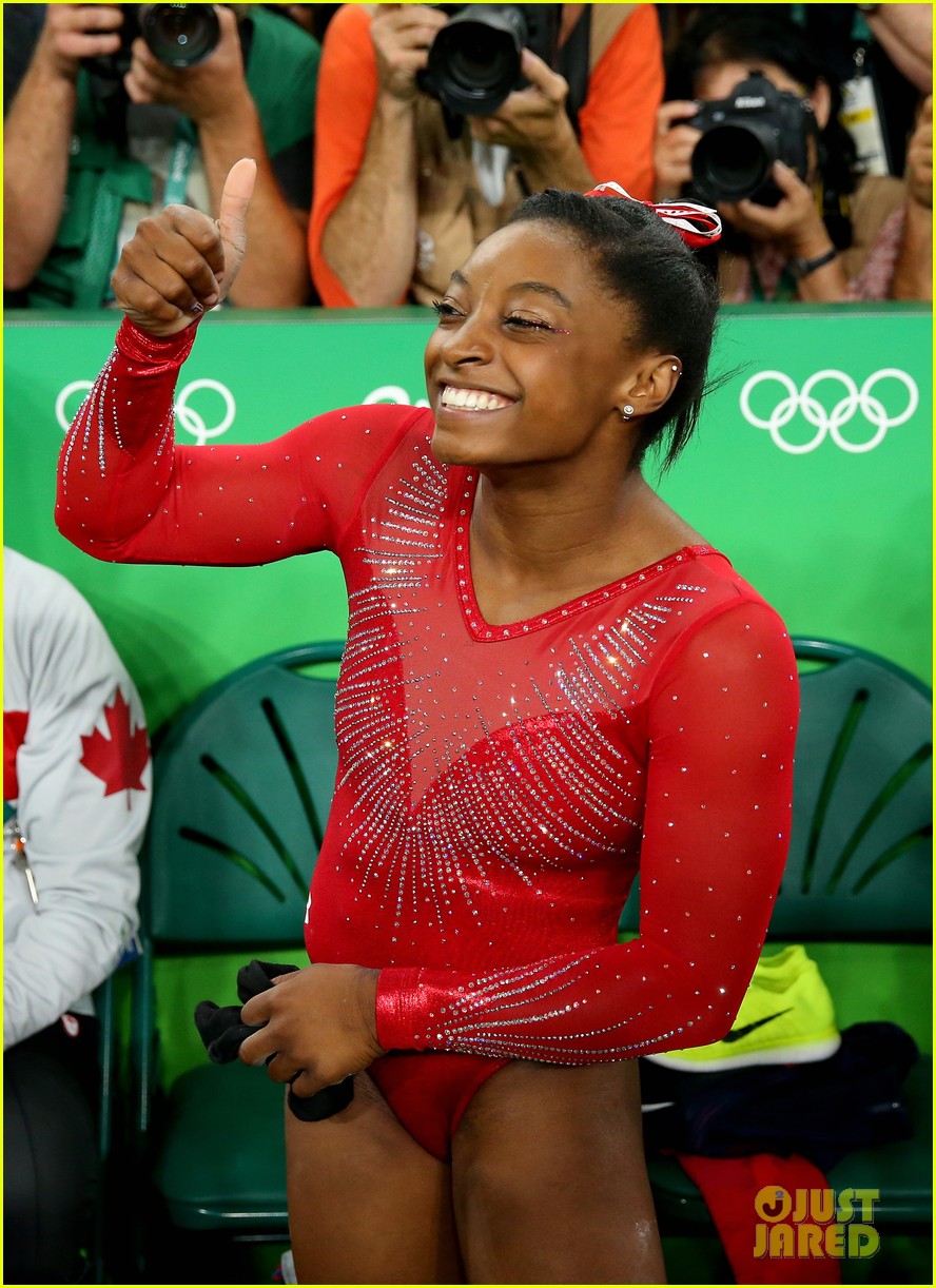 Simone Biles Wins Gold Medal In Vault at Rio Olympics!