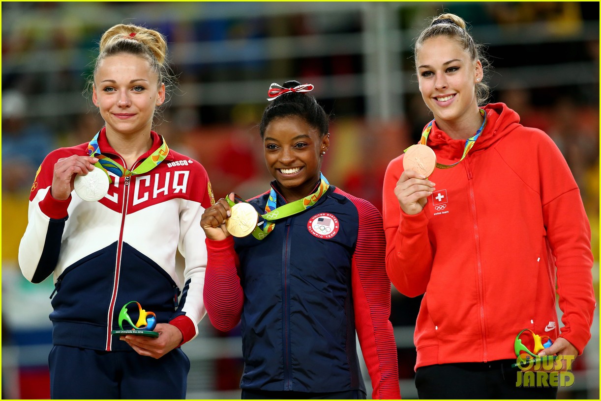 Simone Biles Wins Gold Medal In Vault at Rio Olympics!