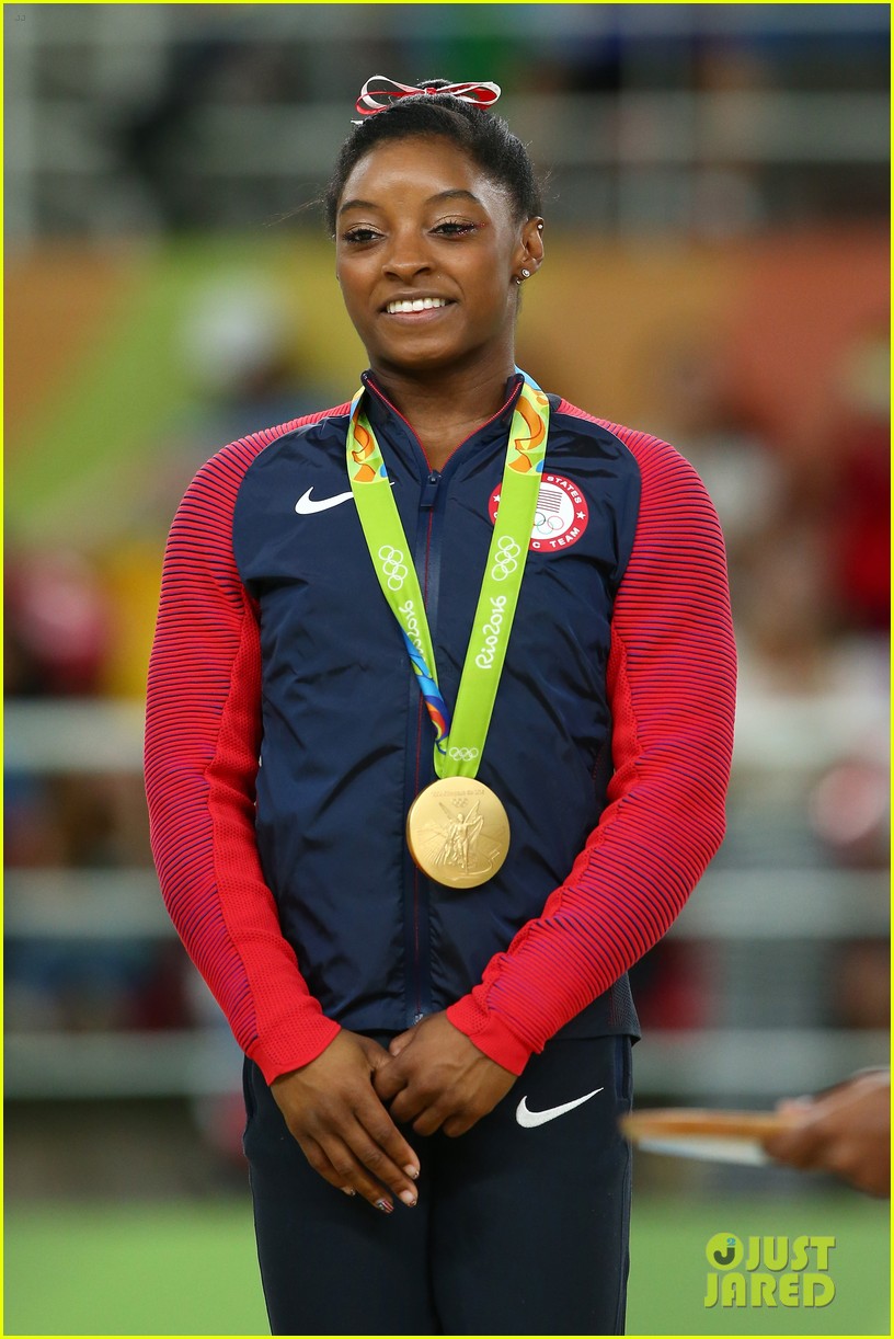 Simone Biles Wins Gold Medal In Vault at Rio Olympics!