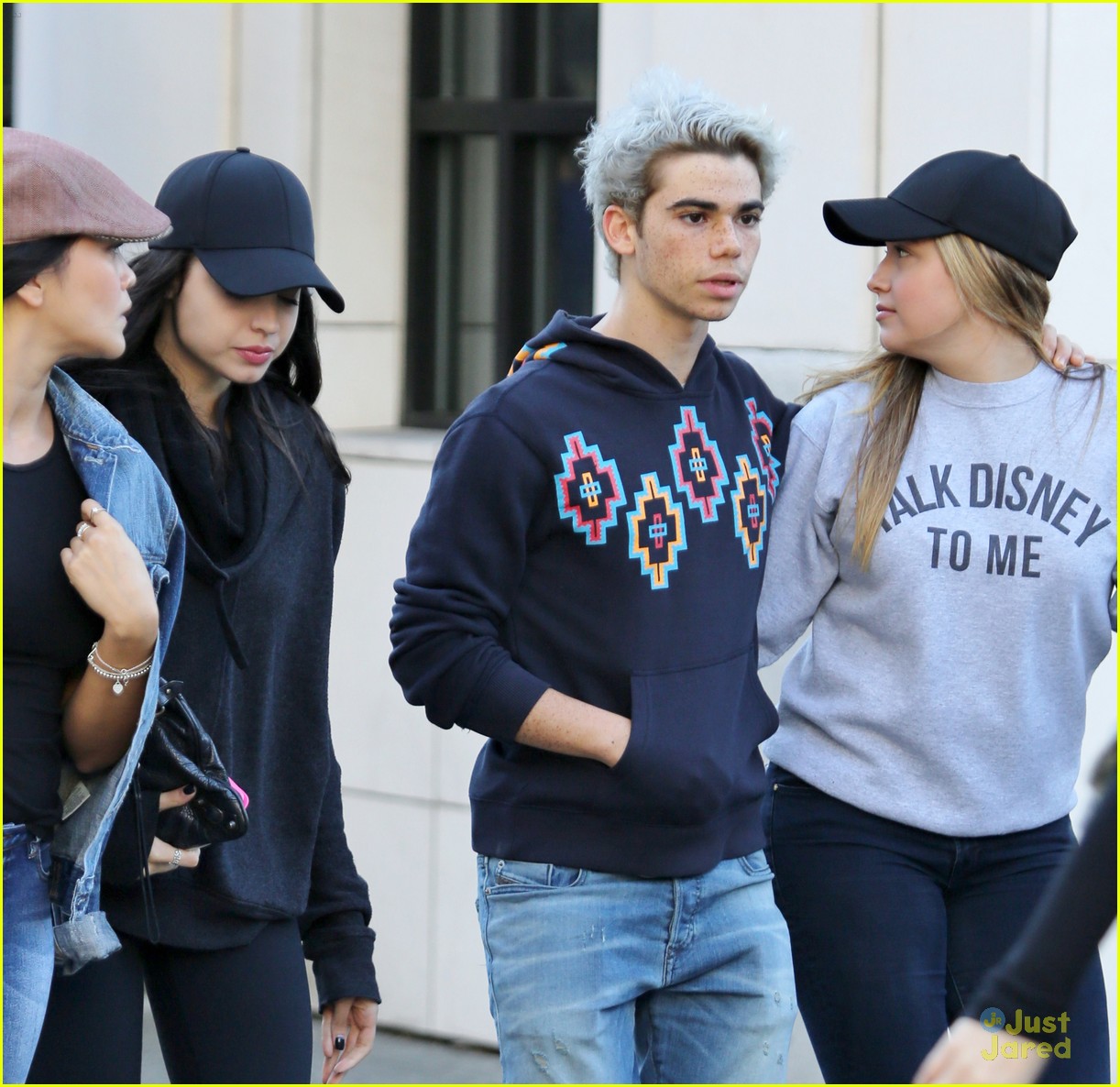 Sofia Carson & Cameron Boyce Join 'Descendants' Co-stars For Dinner