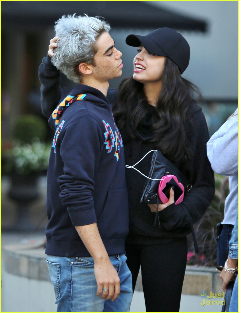 Sofia Carson & Cameron Boyce Join 'Descendants' Co-stars For Dinner