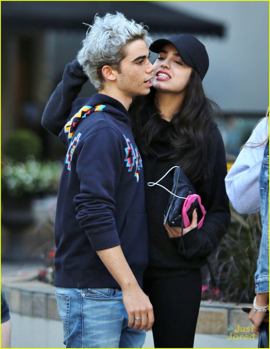 Sofia Carson & Cameron Boyce Join 'Descendants' Co-stars For Dinner
